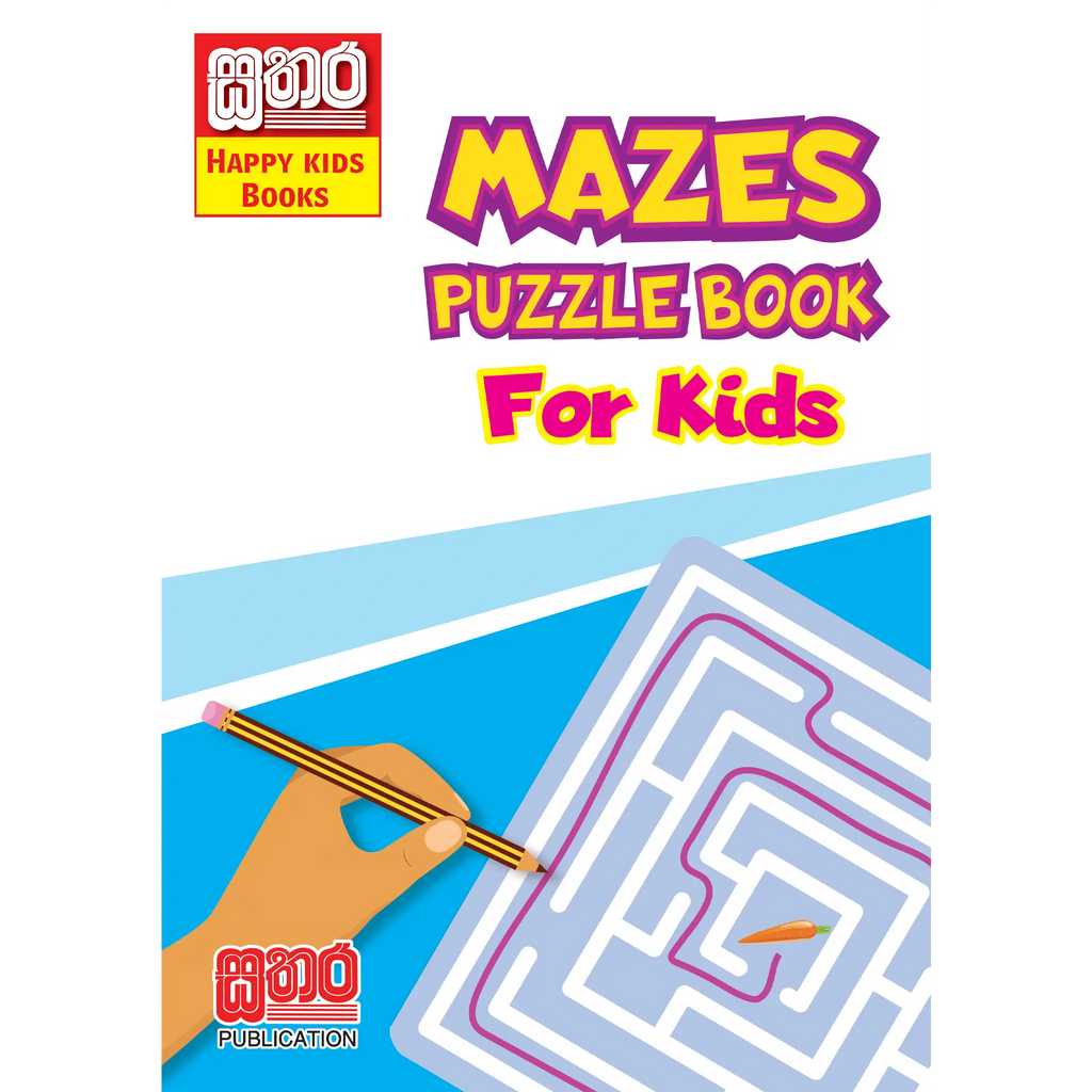 Happy Kids Books - Mazes puzzle book